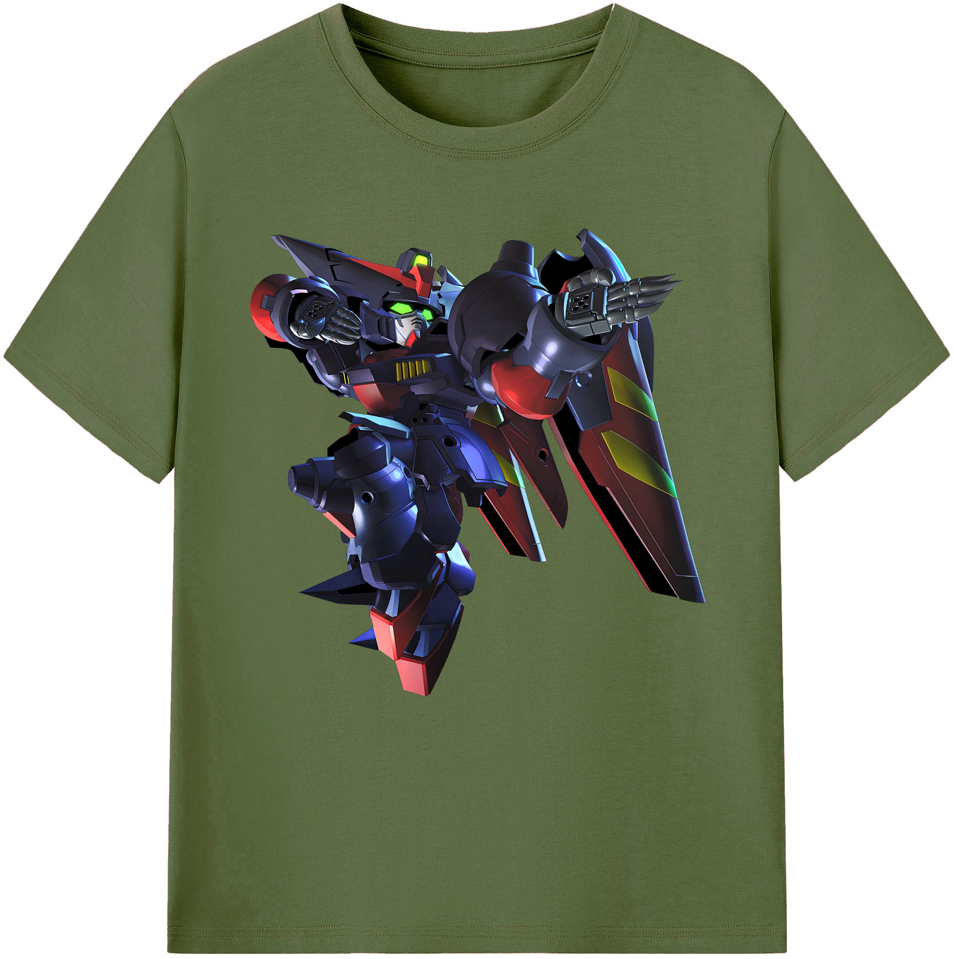 （画像用） 機動戦士ガンダム Mobile Suit Gundam 綿100％半袖Tシャツ（フロントプリント）